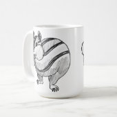 Woodland Animal Art Stift Niedlich Chipmunk Kaffeetasse (Vorderseite Links)
