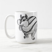 Woodland Animal Art Stift Niedlich Chipmunk Kaffeetasse (Links)