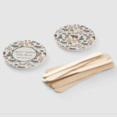 Woodland Animal Baby Dusche Fächer (Non-assembled)