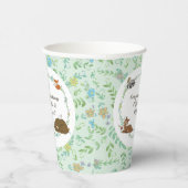 Woodland Animal Baby Dusche Pappbecher (Rechts)