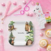 Woodland Animal Baby Dusche Pappteller (Party)