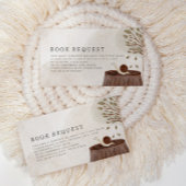 Woodland Animal Baby Shooting Books for Baby Begleitkarte