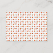 Woodland Animal Book Request / Baby Dusche Begleitkarte (Rückseite)