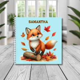 Woodland Animal Spiral Notebook Notizblock