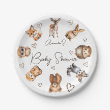 Woodland Animal Theme Kinderdusche