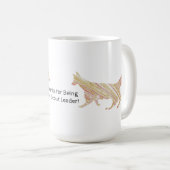 Woodland Animal Vielen Dank Scout Leader Fox Kaffeetasse (VorderseiteRechts)