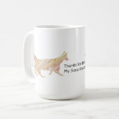 Woodland Animal Vielen Dank Scout Leader Fox Kaffeetasse (Vorderseite Links)