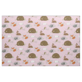 Woodland Animal Watercolor Baby Kinderzimmer Stoff (Fat Quarter (45,7 x 55,9 cm))