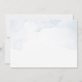 Woodland Animals 3. Geburtstag Party Foto Einladung (Rückseite)