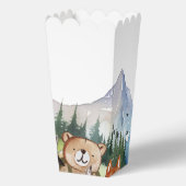 Woodland Animals Adventure Baby Dusche Geschenkschachtel (Rückseite)