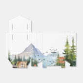 Woodland Animals Adventure Baby Dusche Geschenkschachtel (Ungefaltet)