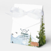 Woodland Animals Adventure Baby Dusche Geschenkschachtel (Vorderseite)