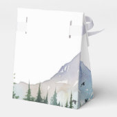 Woodland Animals Adventure Baby Dusche Geschenkschachtel (Rückseite)