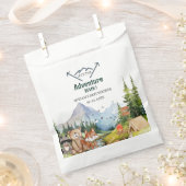 Woodland Animals Adventure Baby Dusche Geschenktütchen (Ausgeschnitten)