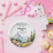 Woodland Animals Adventure Baby Dusche Pappteller (Party)