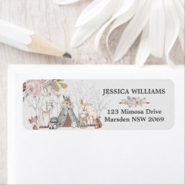 Woodland Animals Baby Dusche Geburtstagsparty Blum