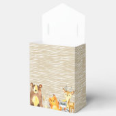 Woodland Animals Baby Dusche Gefallen Geschenkschachtel (Geöffnet)