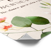 Woodland Animals Baby Dusche Guess Spiel Schild (Ecke)