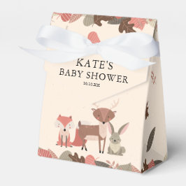 Woodland Animals Baby Dusche Willkommen Geschenkschachtel