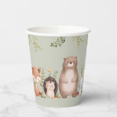 Woodland Animals Baby Duschpapier Cups Pappbecher (Links)