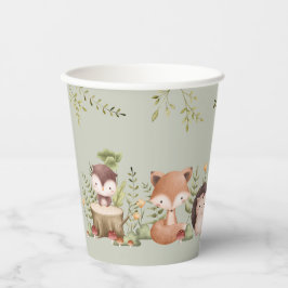 Woodland Animals Baby Duschpapier Cups Pappbecher