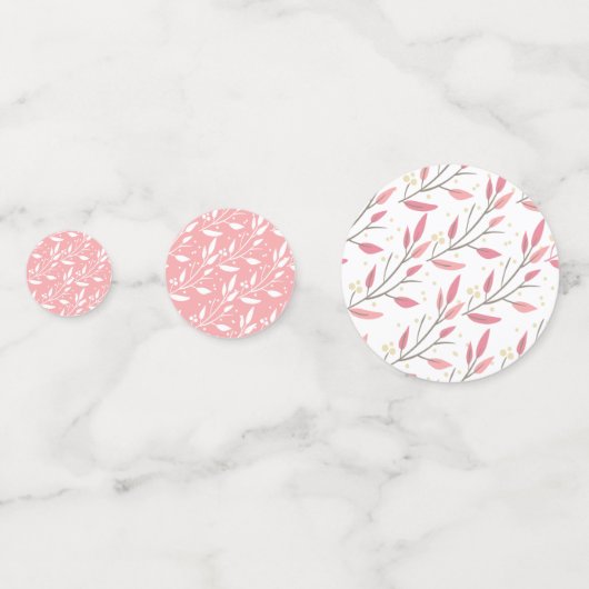 Woodland Animals Baby Duschtisch Confetti Konfetti (Rückseiten)