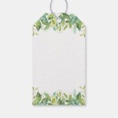 Woodland Animals Baby Shorest Forest Boy Gefallen Geschenkanhänger (Rückseite)