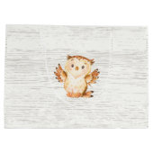 Woodland Animals Baby Showbeutel Große Geschenktüte (Rückseite)