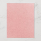 Woodland Animals Baby Shower Budget Einladungen (Rückseite)