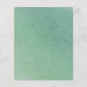 Woodland Animals Baby Shower Budget Einladungen (Rückseite)