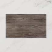 Woodland Animals Baby Shower Diaper Raffle Ticket Begleitkarte (Rückseite)