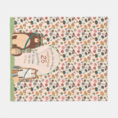 Woodland Animals BABY STATS Boy Girl Room Decke (Vorderseite (Horizontal))