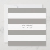 Woodland Animals Babydusche Einladung (Rückseite)