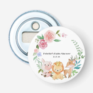 Woodland Animals Babydusche Flaschenöffner