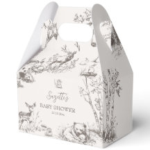 Woodland Animals Babydusche