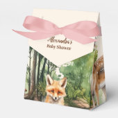 Woodland Animals Babydusche Geschenkschachtel (Vorderseite)