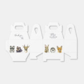 Woodland Animals Babydusche Geschenkschachtel (Ungefaltet)