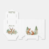 Woodland Animals Babydusche Geschenkschachtel (Ungefaltet)