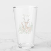 Woodland Animals Babydusche Glas (Rückseite)