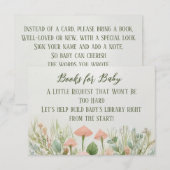 Woodland Animals Babydusche Mitteilungskarte (Vorne/Hinten)