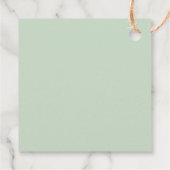 Woodland Animals Babydusche S'mores Geschenkanhänger (Rückseite)