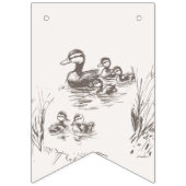 Woodland Animals Babydusche Wimpelkette (Erste Fahne)