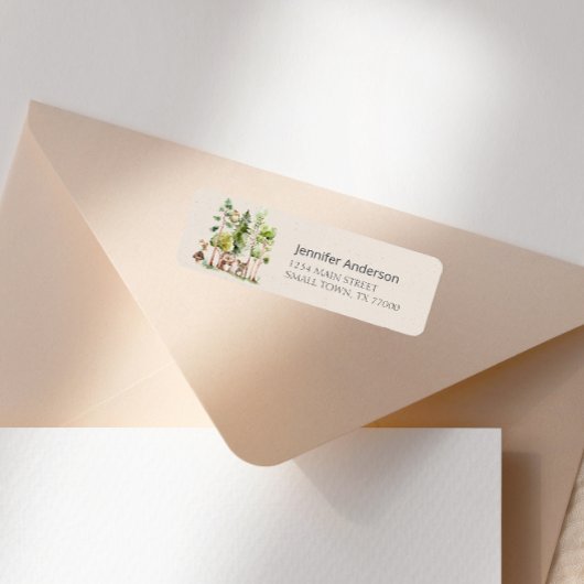 Woodland Animals Boho Baby Showadresse