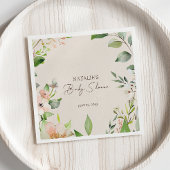 Woodland Animals Boho Kinderdusche Serviette