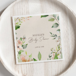 Woodland Animals Boho Kinderdusche Serviette