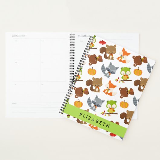 Woodland Animals, Forest Animals, Your Name Planer (Anzeige)