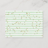 Woodland Animals Forest Baby Shower Books for Baby Begleitkarte (Rückseite)