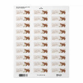 Woodland Animals Forest Friends Kinderdusche (Vorne)