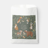 Woodland Animals Forest Friends Kinderdusche Geschenktütchen (Vorderseite)