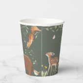 Woodland Animals Forest Friends Kinderdusche Pappbecher (Rechts)
